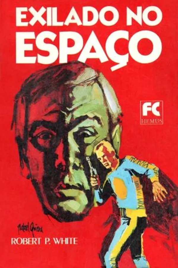Capa de Exilado no Espaço
