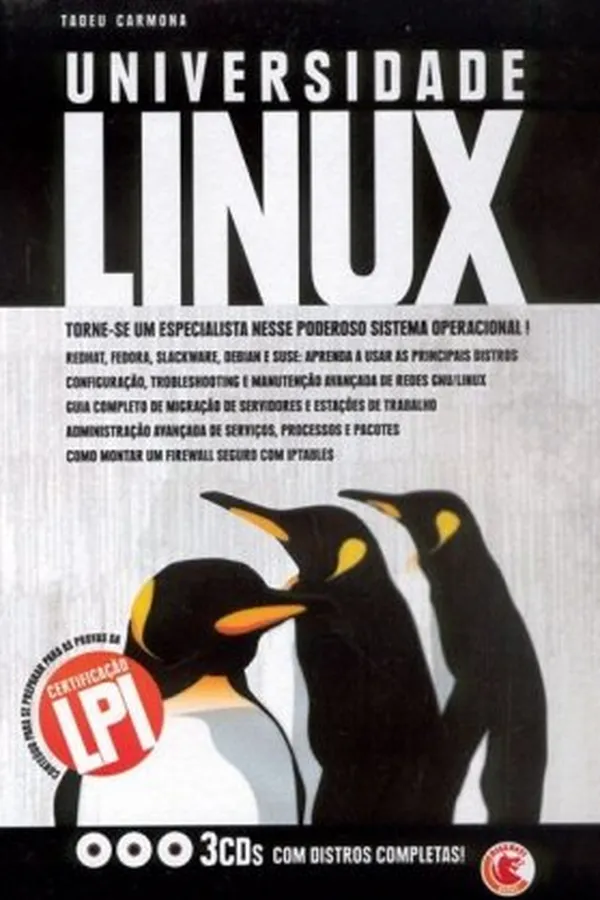 Capa de Universidade Linux