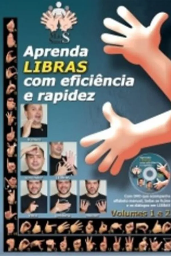 Capa de Aprenda Libras com Eficiência e Rapidez