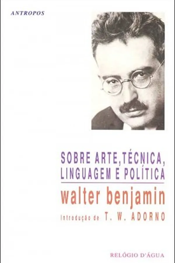 Capa de Sobre Arte, Técnica, Linguagem e Política