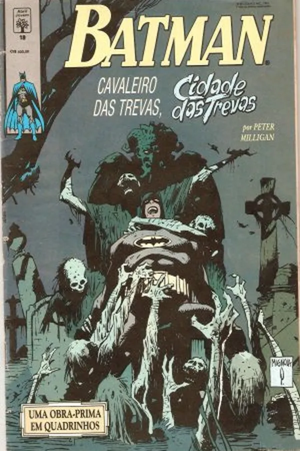 Capa de BATMAN - Cavaleiro das trevas, Cidade das Trevas