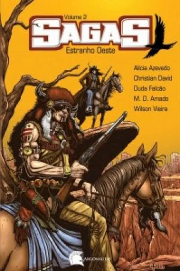 Capa de Sagas Vol. 2 Estranho Oeste