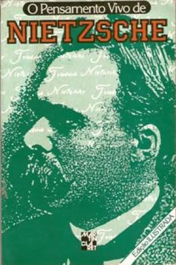 Capa de O Pensamento Vivo de Nietzsche