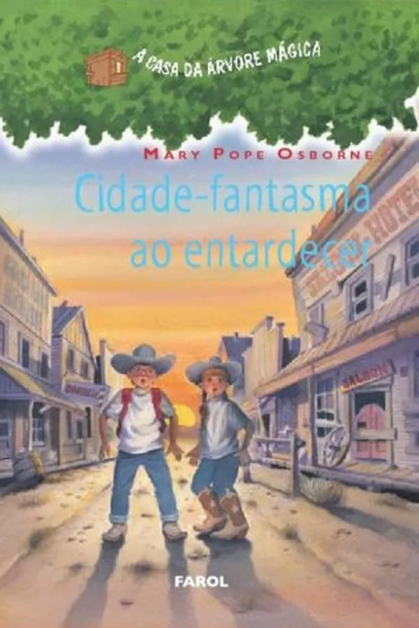 Capa de Cidade-fantasma ao Entardecer
