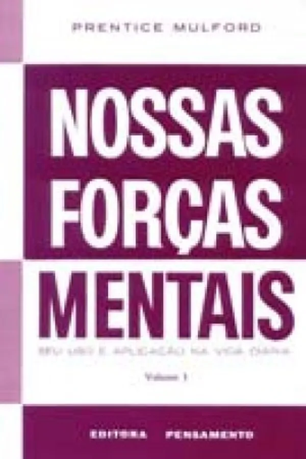 Capa de Nossas Forças Mentais - Vol I