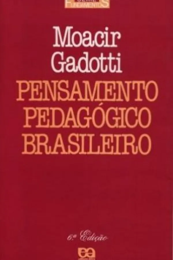 Capa de Pensamento Pedagógico Brasileiro