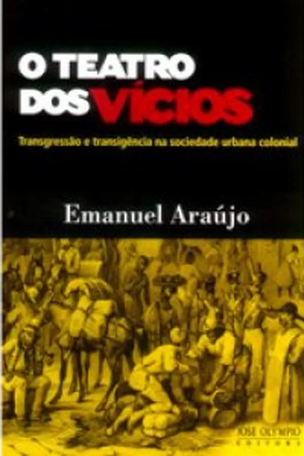 Capa de O Teatro dos Vícios