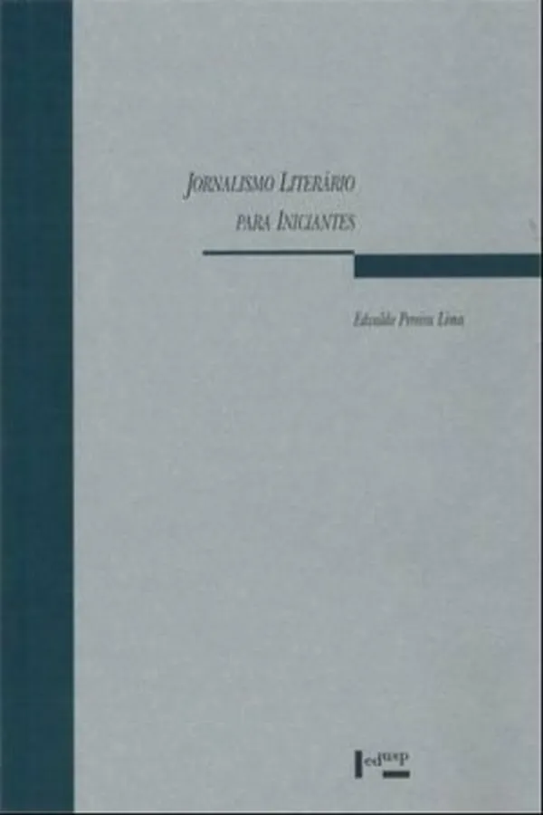 Capa de Jornalismo Literário para Iniciantes
