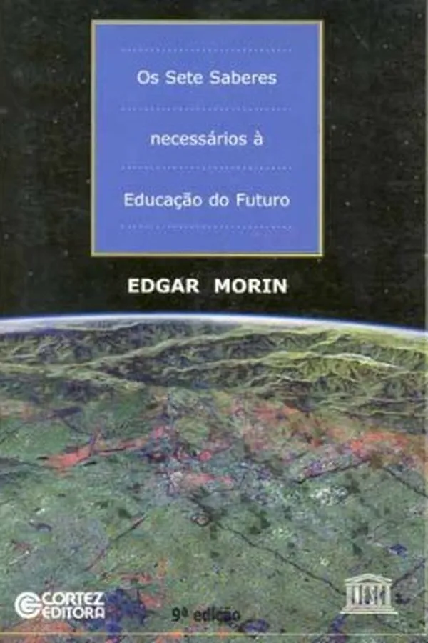 Capa de Os Sete Saberes Necessários à Educaçao do Futuro