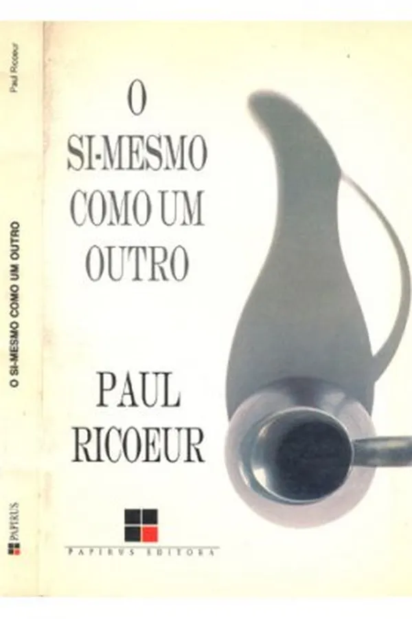 Capa de O si-mesmo como um outro