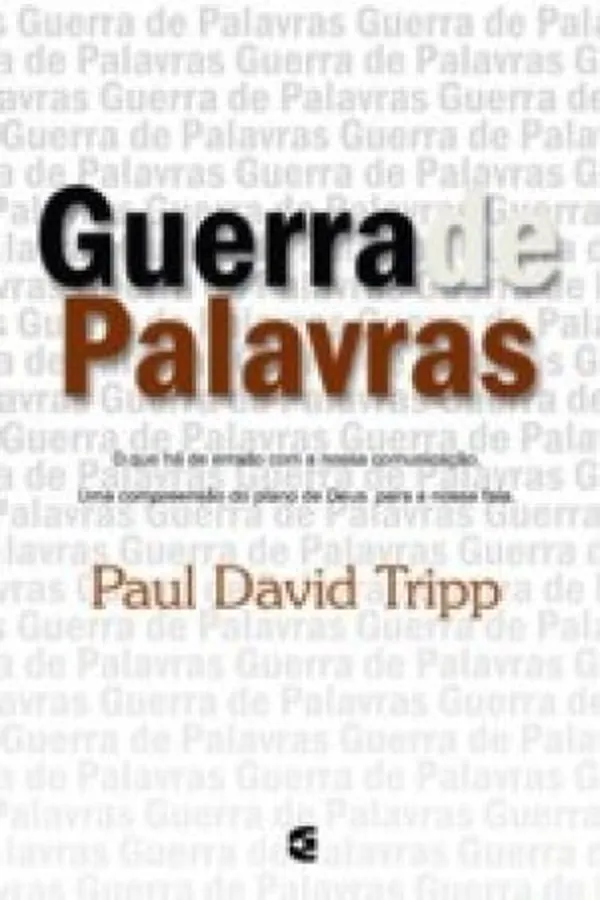 Capa de Guerra de palavras