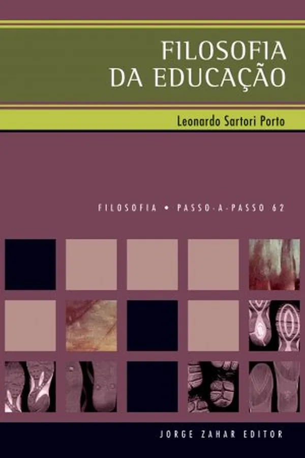 Capa de Filosofia da educação