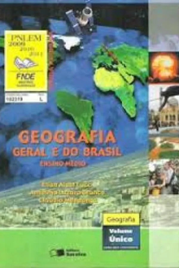 Capa de Geografia Geral e do Brasil