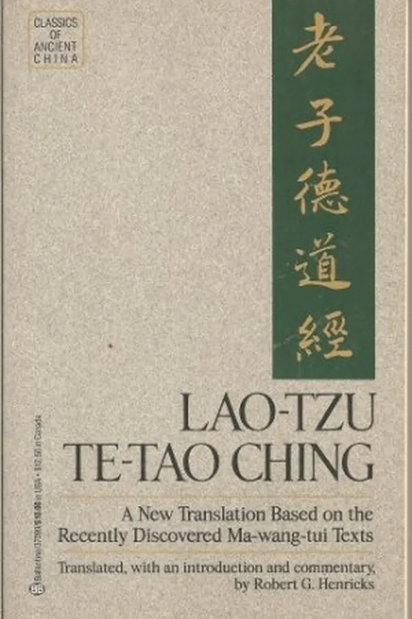 Capa de Lao Tzu: Te-Tao Ching