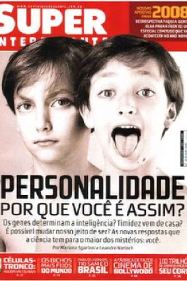 Capa de Superinteressante Nº 248 (Janeiro de 2008)