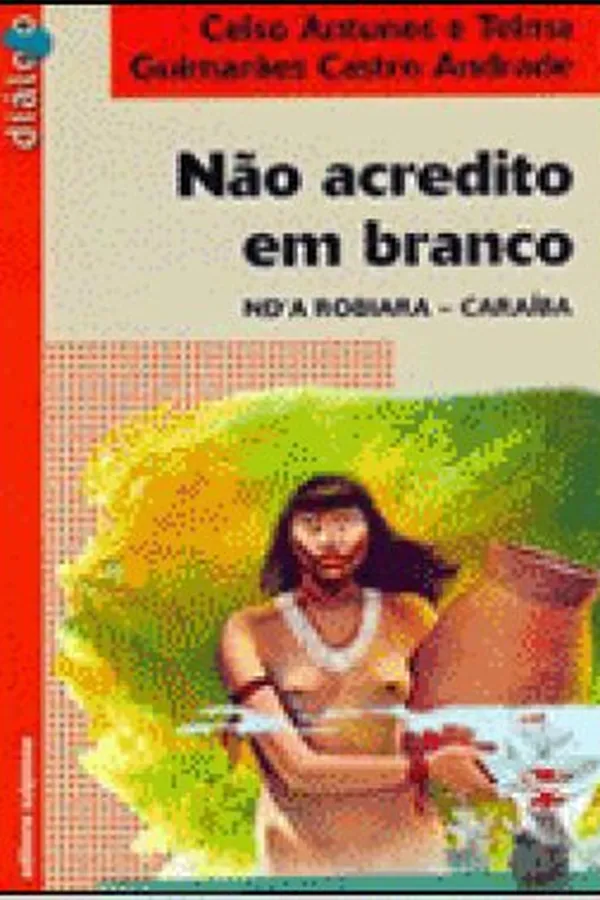 Capa de Não acredito em branco