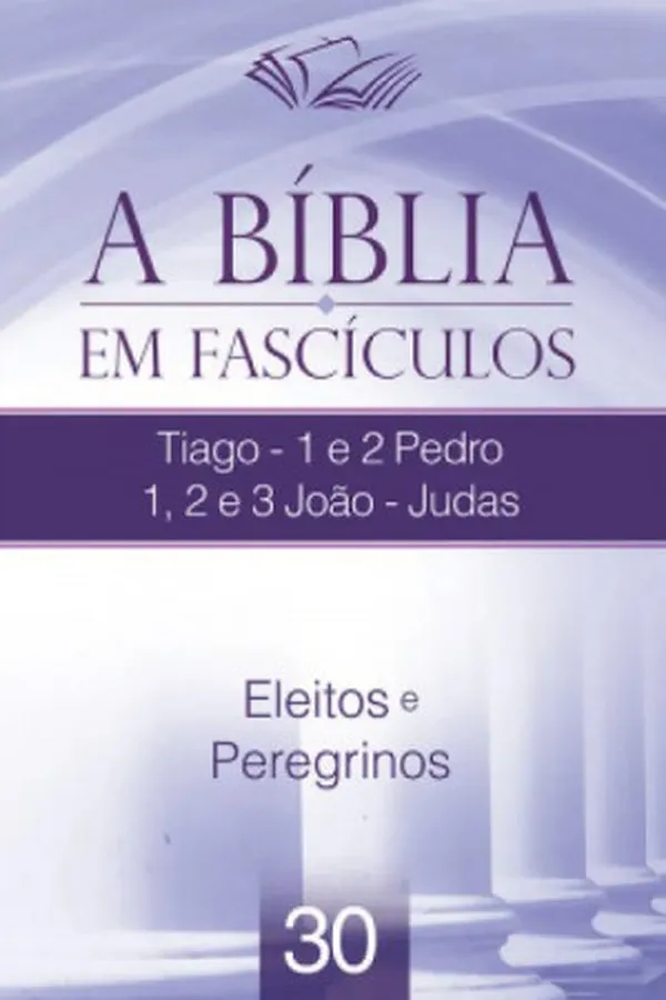Capa de BF Tiago, 1 e 2 Pedro, 1,2 e 3 João, Judas