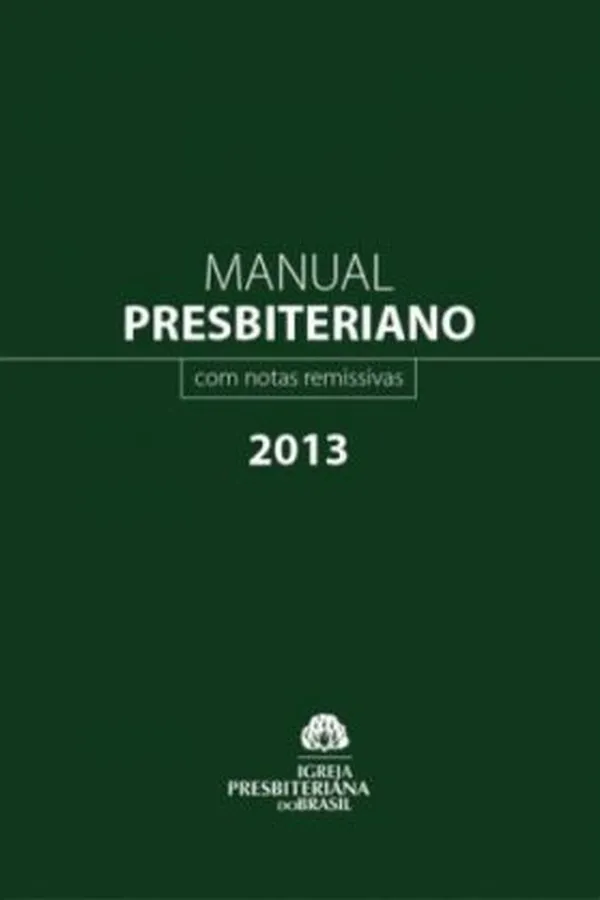 Capa de Manual Presbiteriano