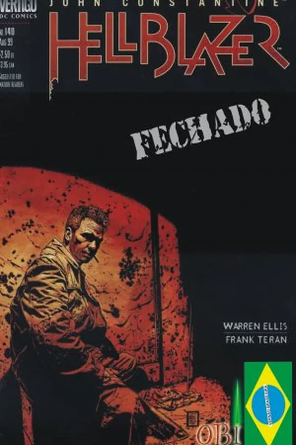 Capa de Hellblazer 140