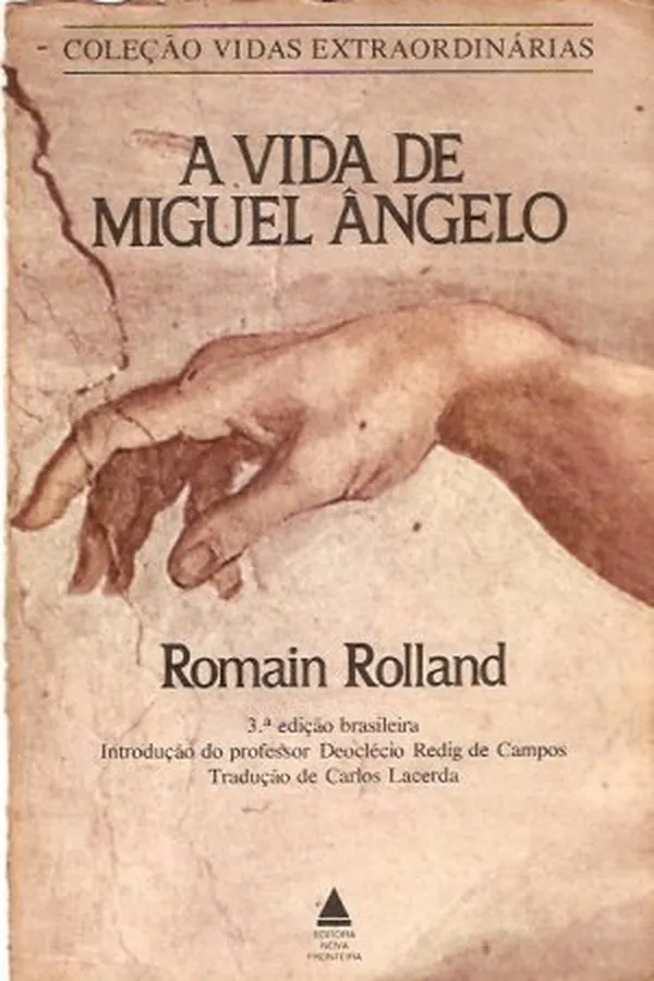 Capa de A Vida de Miguel Ângelo