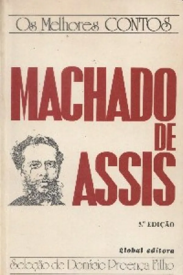Capa de Os Melhores Contos de Machado de Assis