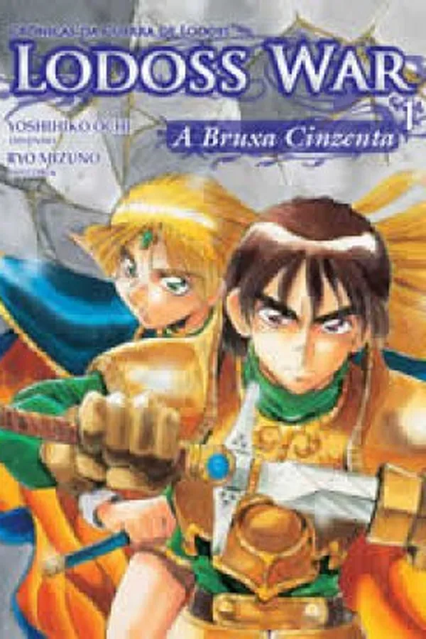 Capa de Lodoss War - A Bruxa Cinzenta #1