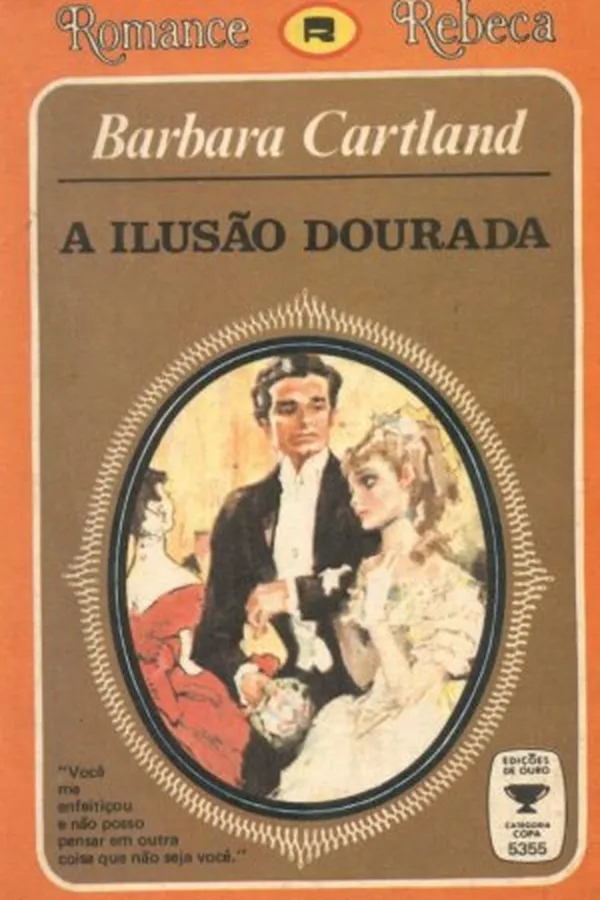 Capa de A Ilusão dourada