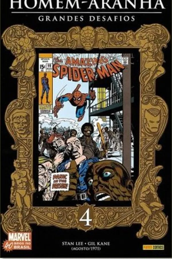 Capa de Homem-Aranha: Grandes Desafios #04 (Fac-Símile)