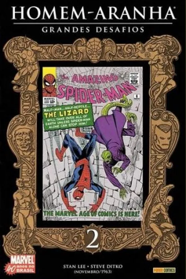 Capa de Homem-Aranha: Grandes Desafios # 02 (Fac-Símile)