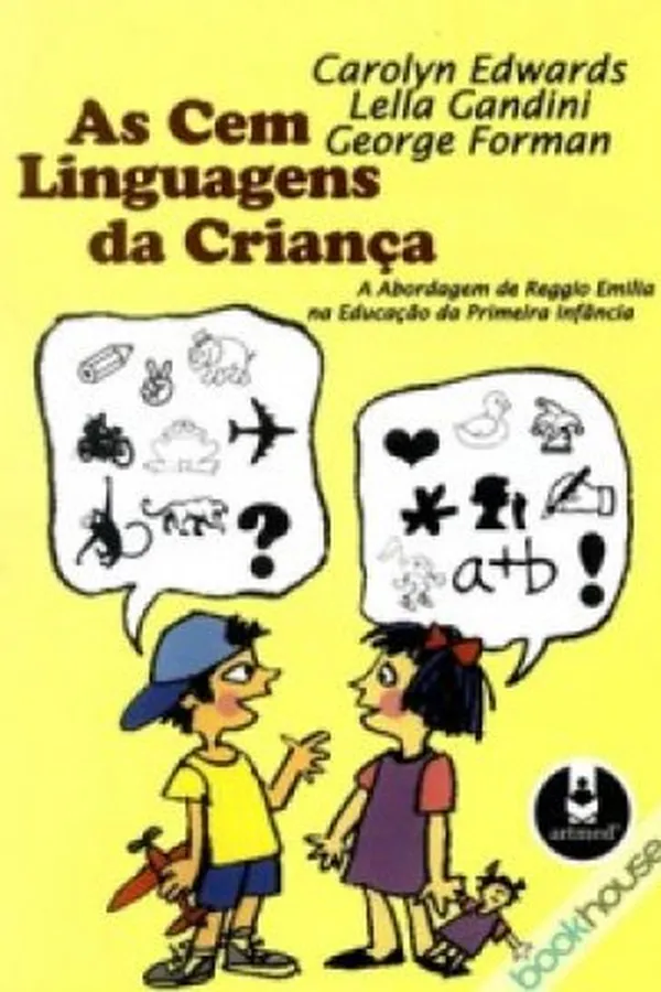 Capa de As cem linguagens da criança