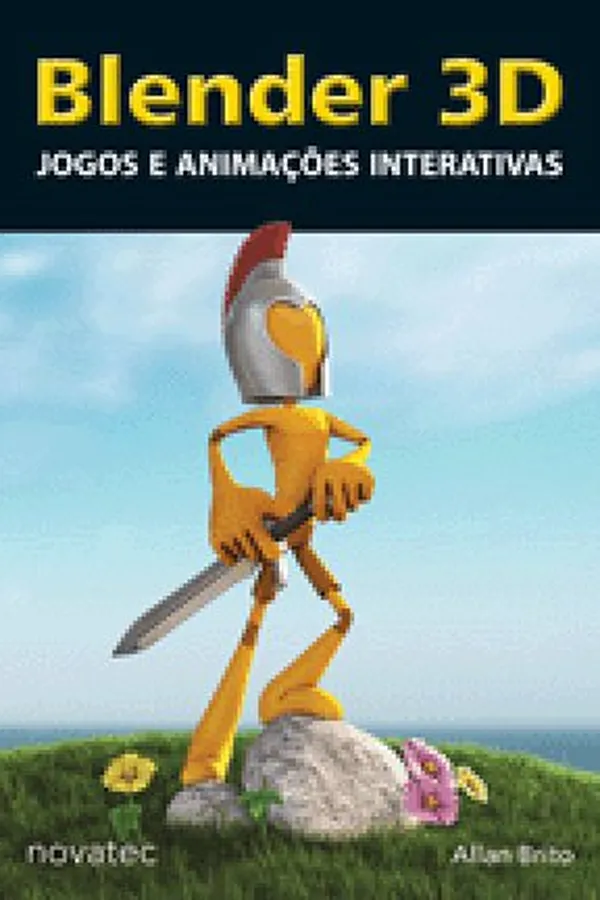 Capa de Blender 3D - Jogos e Animações Interativas