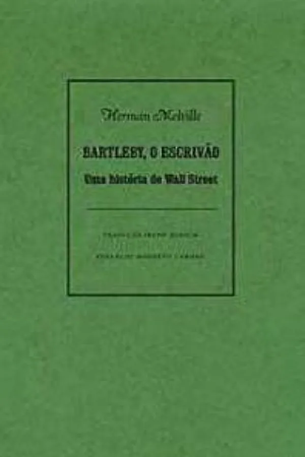 Capa de Bartleby, o Escrivão