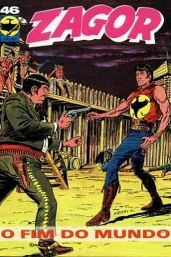 Capa de Zagor #46 - O Fim do Mundo