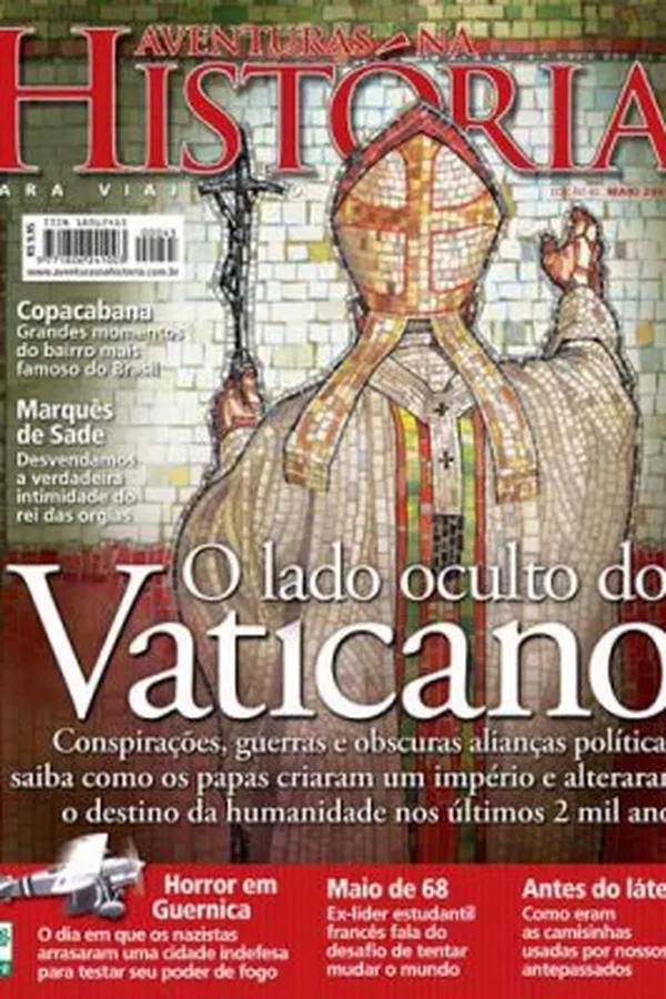 Capa de Aventuras na História Nº 45 (Maio de 2007)