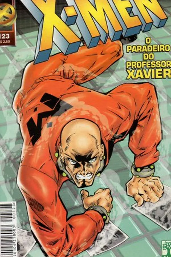 Capa de X-Men # 123