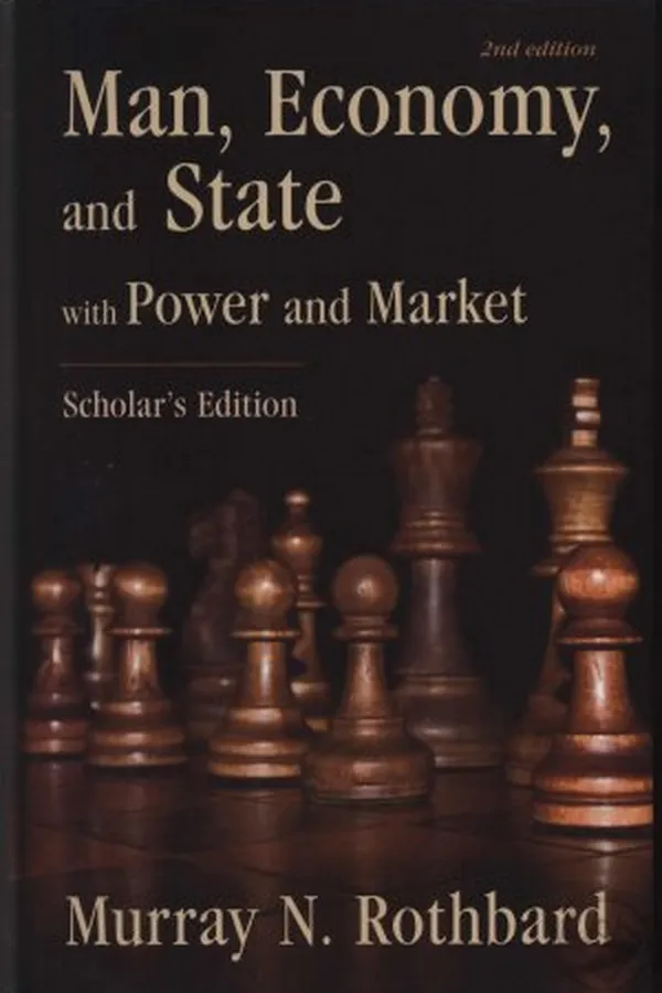 Capa de Man, Economy, and State, with Power and Market