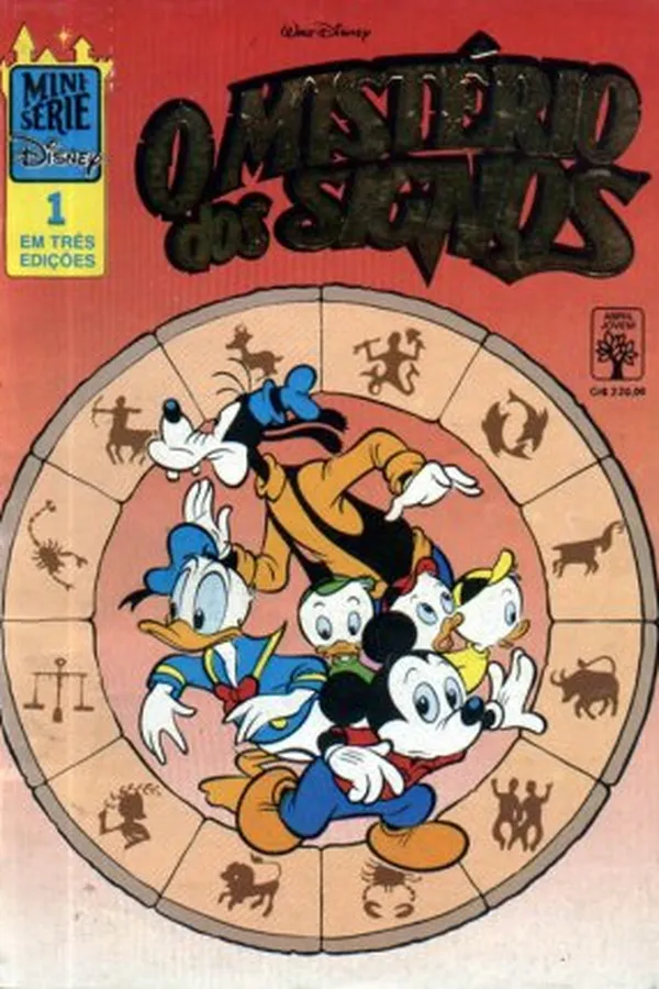 Capa de O Mistério dos Signos - Volume 1