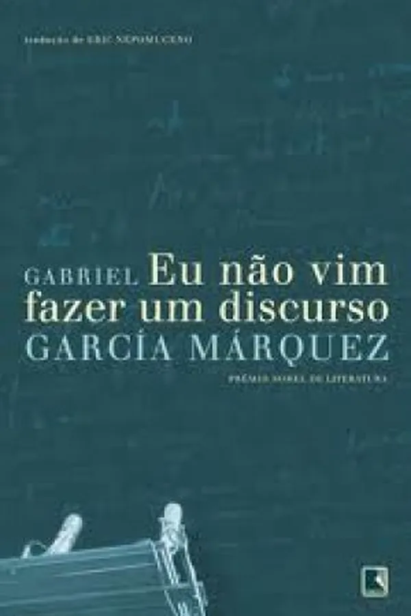 Capa de Eu não vim fazer um discurso