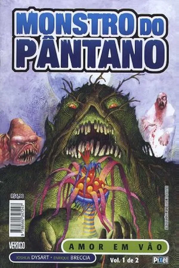 Capa de Monstro do Pântano: Amor em Vão - Volume 1