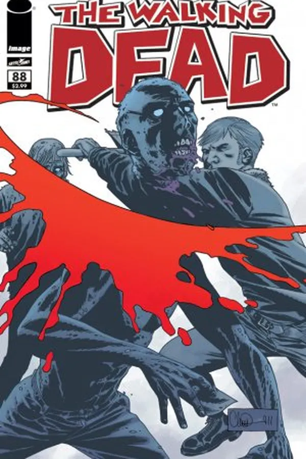 Capa de The Walking Dead, #88