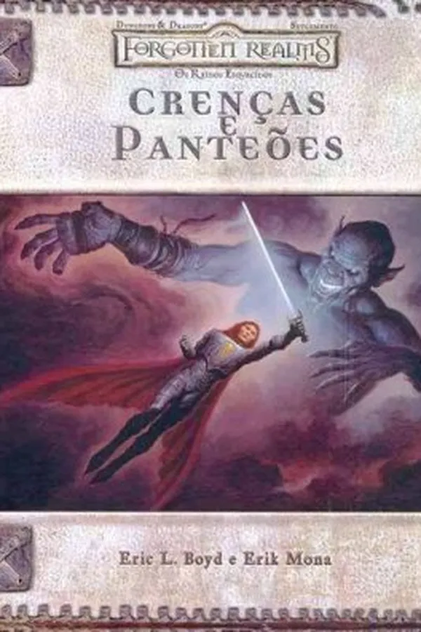 Capa de Dungeons & Dragons - Forgotten Realms - Crenças e Panteões