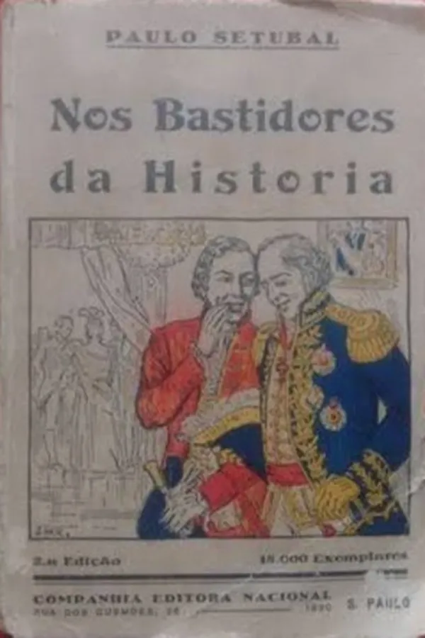 Capa de Nos Bastidores da História