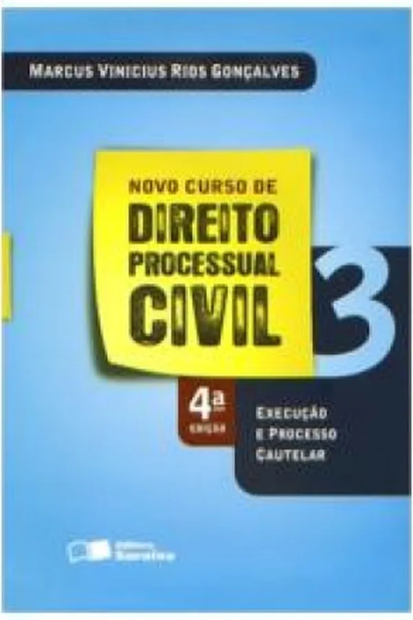 Capa de Novo Curso de Direito Processual Civil  - Volume 3