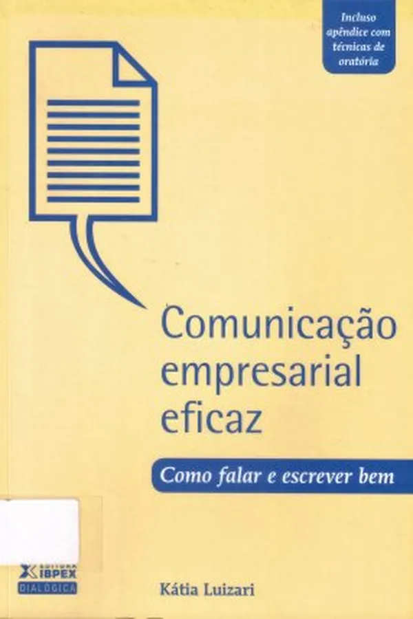 Capa de Comunicação empresarial eficaz
