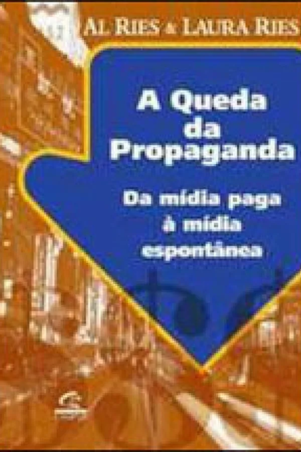Capa de A Queda da Propaganda