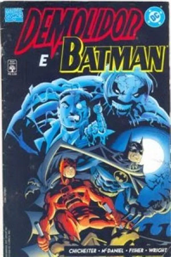 Capa de Demolidor e Batman