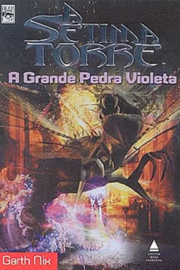Capa de A Grande Pedra Violeta