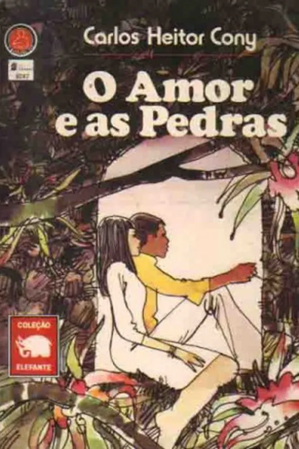 Capa de O amor e as pedras