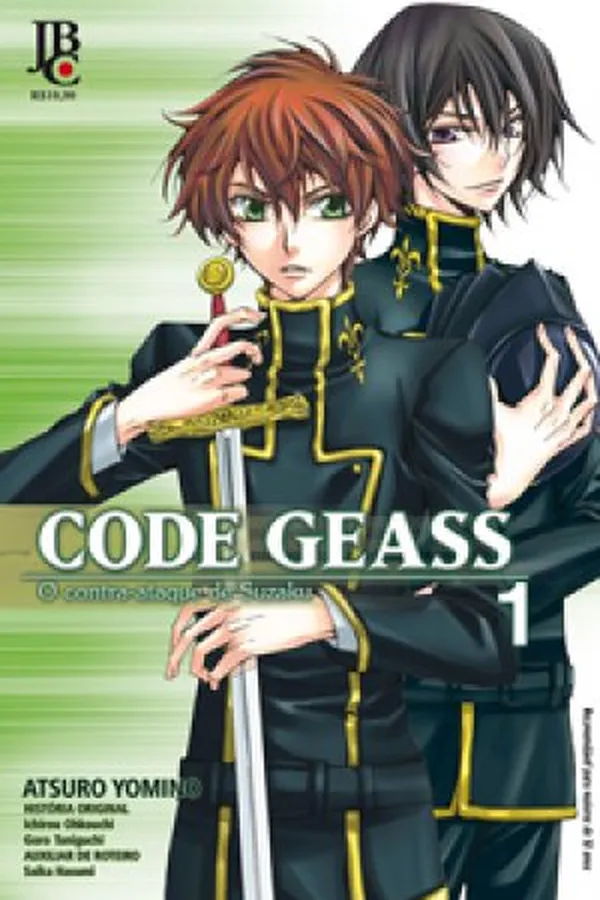 Capa de Code Geass - O contra-ataque de Suzaku #01