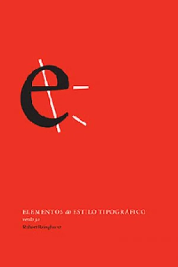 Capa de Elementos do Estilo Tipográfico